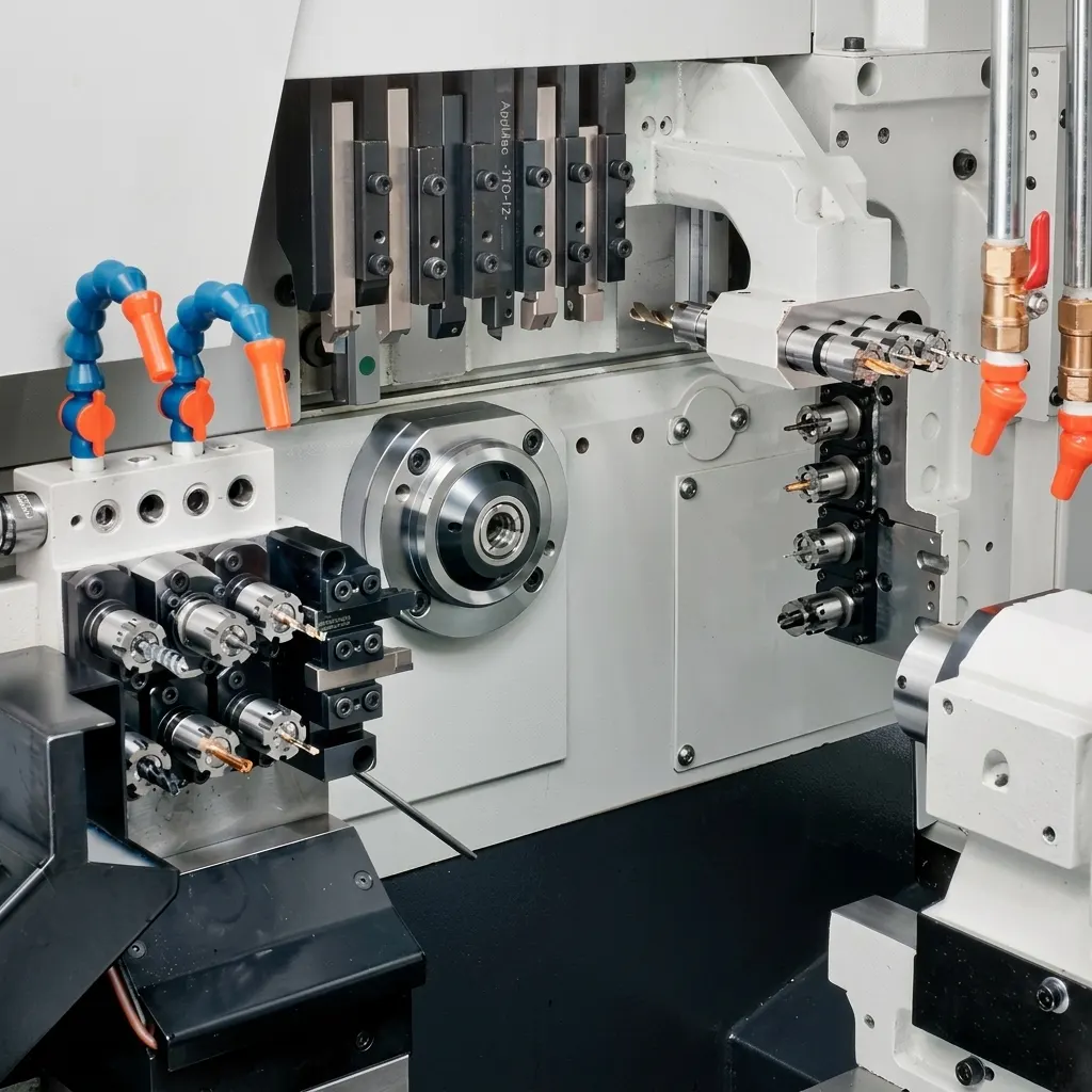 Multi-Axis & Sub-Spindle Swiss CNC machine