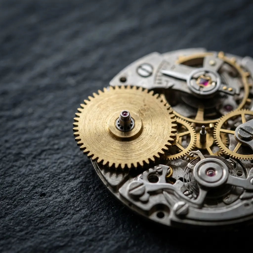 Precision watch components & micro gears produced with Swiss CNC machining