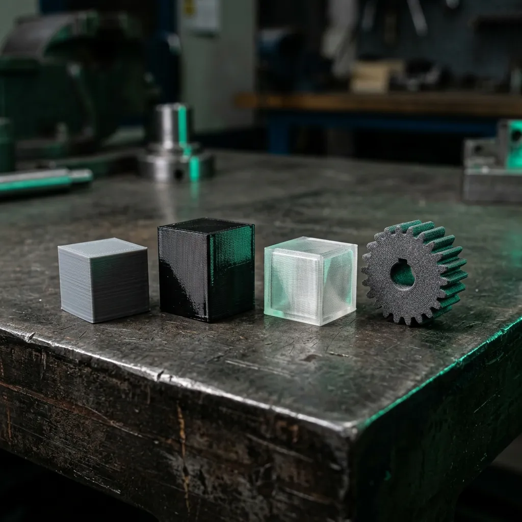 3D Printing Materials PLA ABS PETG