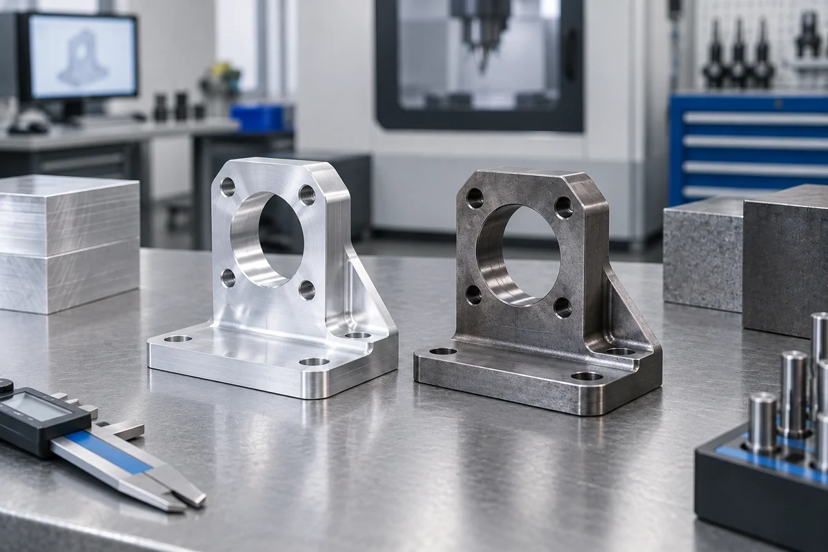 Aluminum vs. Steel for CNC Machining: Aluminum Vs Steel CNC Machining
