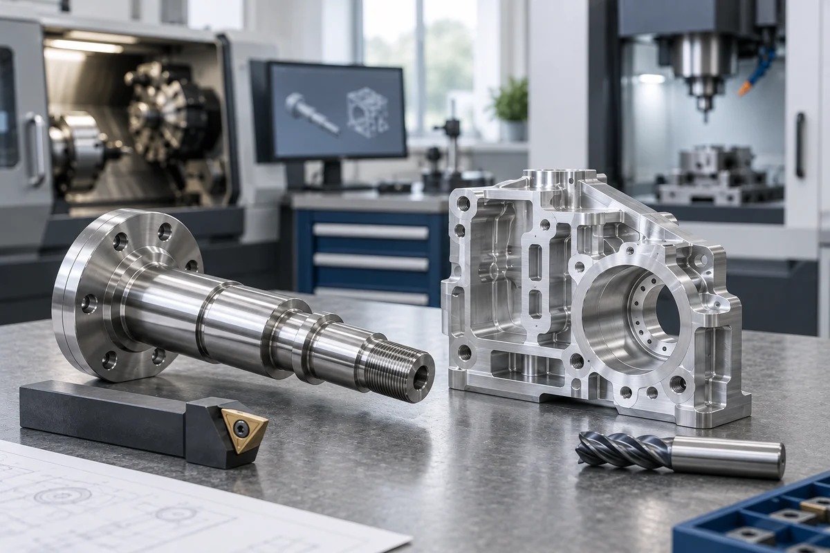 CNC Turning vs. Milling: Choosing the Right Process: CNC Turning Vs Milling