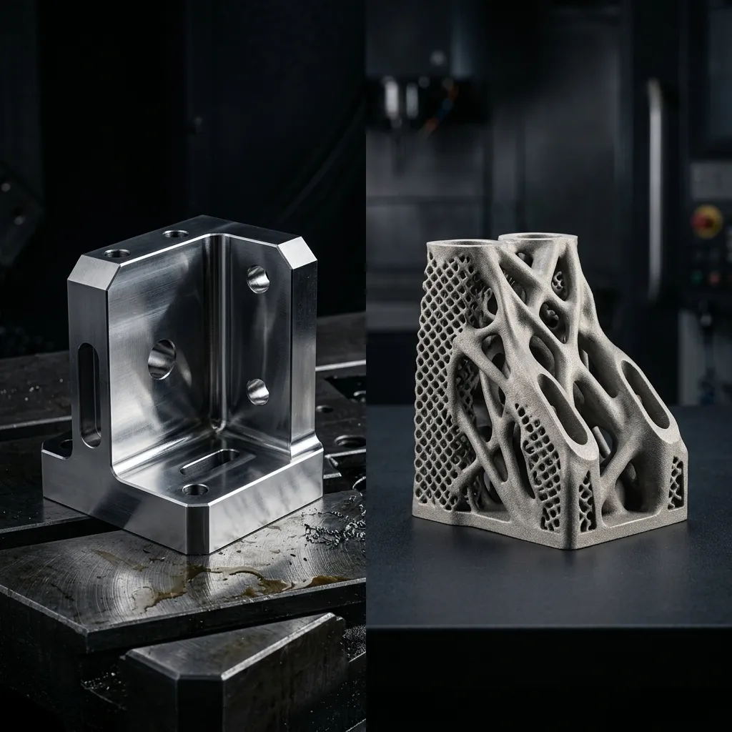 Subtractive vs Additive Manufacturing